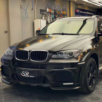 Горячая продажа X6 E70 E71 Wide Body Kit Forbmw X6 Body Kit Передний и задний бампер Спойлер Боковые юбки