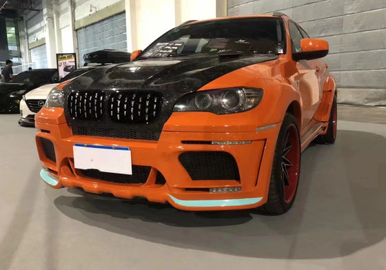 Горячая продажа X6 E70 E71 Wide Body Kit Forbmw X6 Body Kit Передний и задний бампер Спойлер Боковые юбки