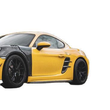 Новый продукт для Porsche Cayman Carbon Fiber Tuyere 718 Boxster Carbon Fiber Боковый воздухозабор