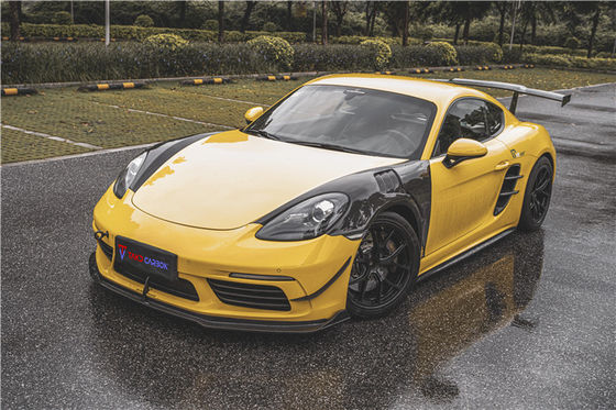 Новый продукт для Porsche Cayman Carbon Fiber Tuyere 718 Boxster Carbon Fiber Боковый воздухозабор