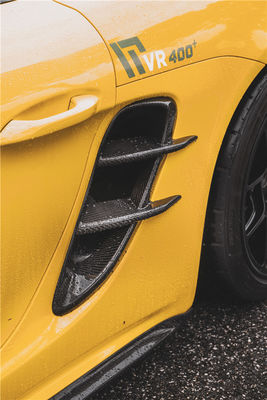 Новый продукт для Porsche Cayman Carbon Fiber Tuyere 718 Boxster Carbon Fiber Боковый воздухозабор