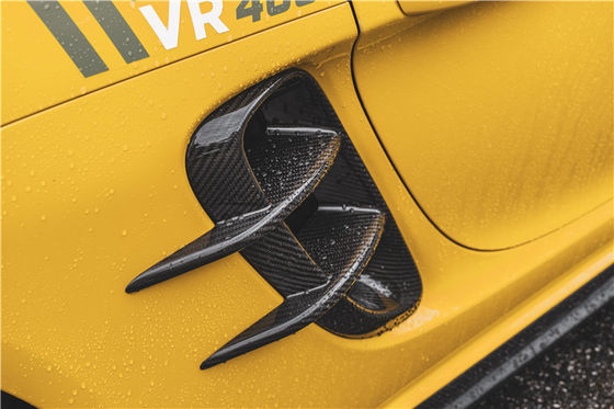 Новый продукт для Porsche Cayman Carbon Fiber Tuyere 718 Boxster Carbon Fiber Боковый воздухозабор