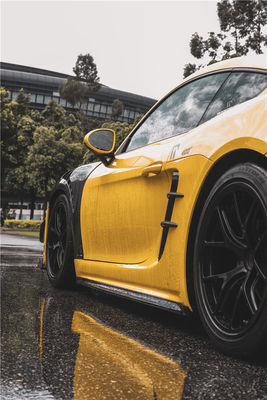 Новый продукт для Porsche Cayman Carbon Fiber Tuyere 718 Boxster Carbon Fiber Боковый воздухозабор
