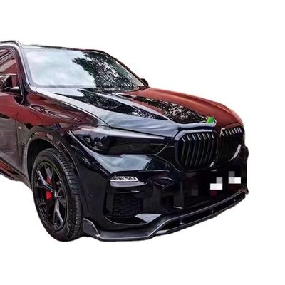 Горячая продажа X5 G05 Углеродные волокна корпус комплект Forbmw X5 Углеродные волокна Передняя лопатка Задняя диффузер спойлер Боковая юбка