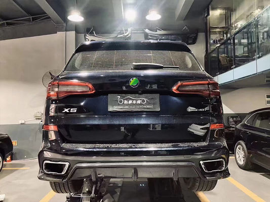 Горячая продажа X5 G05 Углеродные волокна корпус комплект Forbmw X5 Углеродные волокна Передняя лопатка Задняя диффузер спойлер Боковая юбка