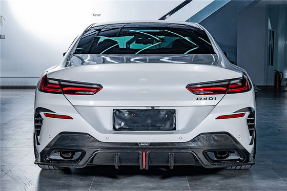 Горячая продажа G14 G15 G16 840i 850i Комплект корпуса из углеродного волокна Forbmw 8 серии Передняя лопатка Задняя диффузерная коробка спойлер