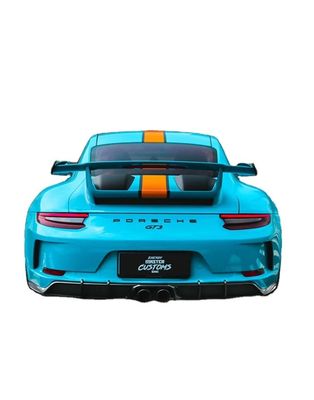 Комплект корпуса из углеродного волокна для Porsche 911 991.2 GT3 911 GT3 Комплект корпуса из углеродного волокна Передняя лопатка Задняя диффузия Боковая юбка