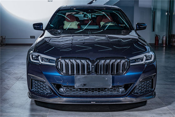 Горячая продажа G30 G38 530i Комплект корпуса из углеродного волокна для BMW 5 серии Углеродный волокна передняя лопатка задняя диффузерный спойлер