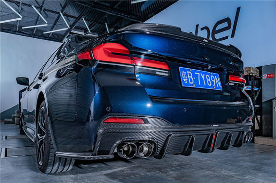 Горячая продажа G30 G38 530i Комплект корпуса из углеродного волокна для BMW 5 серии Углеродный волокна передняя лопатка задняя диффузерный спойлер