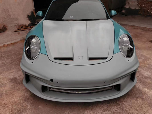 Для Porsche 911 991.1 991.2 Куриный комплект 991.1 991.2 Обновление 992GT3 Стиль Передняя крышка бампера 991.1 991.2 Куриный комплект