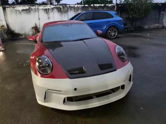 Для Porsche 911 991.1 991.2 Куриный комплект 991.1 991.2 Обновление 992GT3 Стиль Передняя крышка бампера 991.1 991.2 Куриный комплект