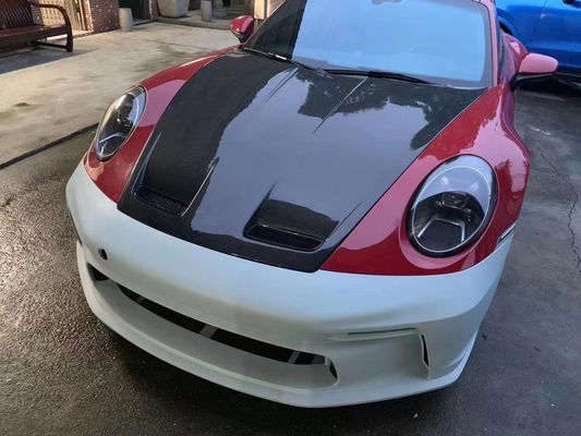 Для Porsche 911 991.1 991.2 Куриный комплект 991.1 991.2 Обновление 992GT3 Стиль Передняя крышка бампера 991.1 991.2 Куриный комплект