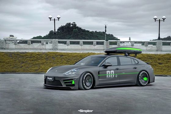 Для Porsche Palamela 971 Body Kit 971 Усовершенствованный стиль ATR Передний и задний бампер Боковой юбки