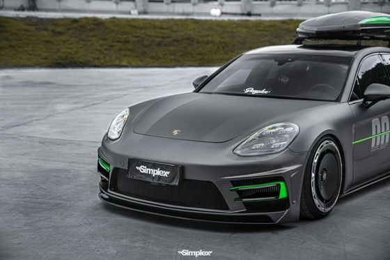 Для Porsche Palamela 971 Body Kit 971 Усовершенствованный стиль ATR Передний и задний бампер Боковой юбки