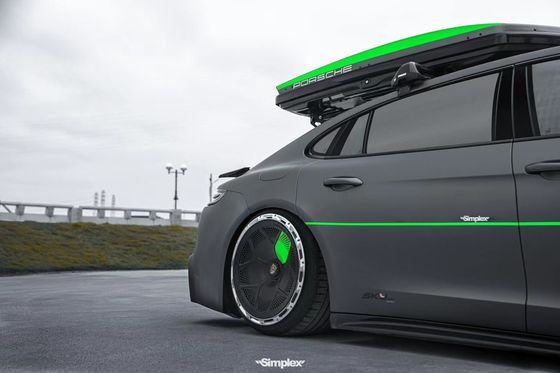 Для Porsche Palamela 971 Body Kit 971 Усовершенствованный стиль ATR Передний и задний бампер Боковой юбки