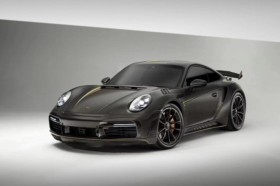Автозапчасти для Porsche 911 992 Корпусный комплект Сухой материал из углеродного волокна 911 992 Усовершенствованный TOPCAR стиль Корпусный комплект Спойлер