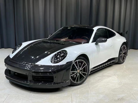 Автозапчасти для Porsche 911 992 Корпусный комплект Сухой материал из углеродного волокна 911 992 Усовершенствованный TOPCAR стиль Корпусный комплект Спойлер