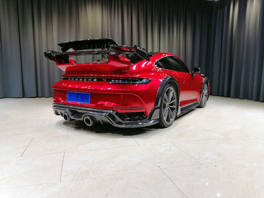 Автозапчасти для Porsche 911 992 Комплект кузова 911 992 Turbo Обновленный стиль Techart Передний и задний коробки корпуса