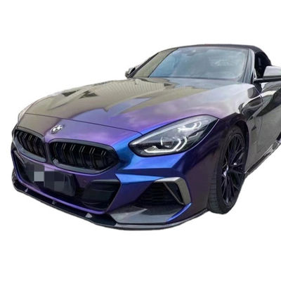 Комплект корпуса из углеродного волокна для BMW Z4 G29 Z4 G29 Усовершенствованный TRD Style Front Shovel Diffuser Spoiler Body Kit
