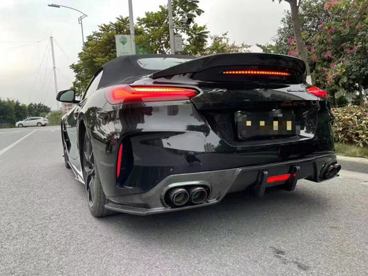 Комплект корпуса из углеродного волокна для BMW Z4 G29 Z4 G29 Усовершенствованный TRD Style Front Shovel Diffuser Spoiler Body Kit