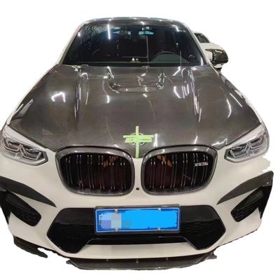 Для BMW X3M X4M F97 F98 Углеродные волокна крышка машины Сухой углеродный материал X3M X4M Углеродные волокна крышка двигателя