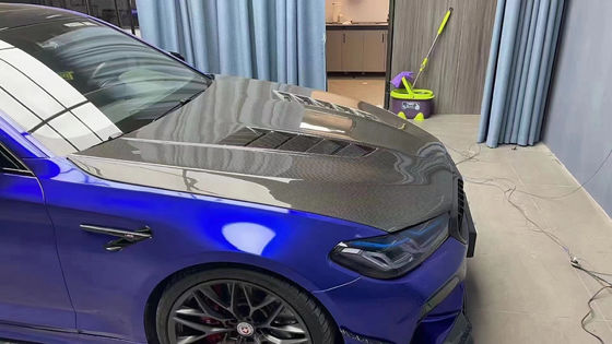 Для BMW серии 5 G30 G38 F90 Крышка двигателя из углеродного волокна G30 G38 F90 Крышка люка двигателя из сухого углеродного волокна