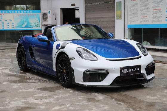 Автозапчасти для Porsche 981Boxster Cayman Body Kit 981Boxster Cayman Upgraded GT4-style Front and Rear Bumper Body Kit