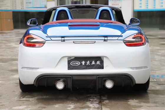 Автозапчасти для Porsche 981Boxster Cayman Body Kit 981Boxster Cayman Upgraded GT4-style Front and Rear Bumper Body Kit
