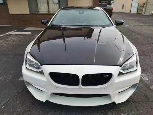 Для BMW F06 F12 F13 M6 Покрытие из углеродного волокна Материал из углеродного волокна F06 F12 F13 M6 Капот из углеродного волокна