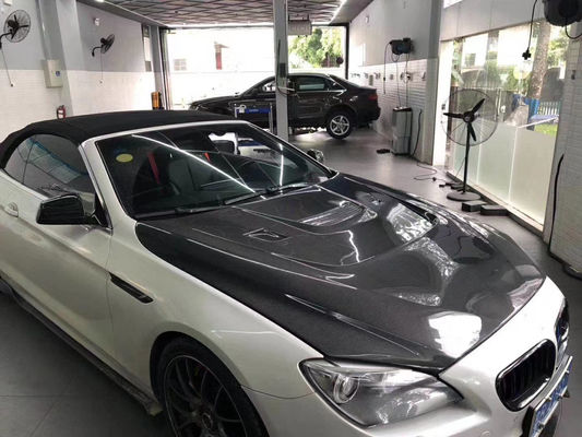 Для BMW F06 F12 F13 M6 Покрытие из углеродного волокна Материал из углеродного волокна F06 F12 F13 M6 Капот из углеродного волокна