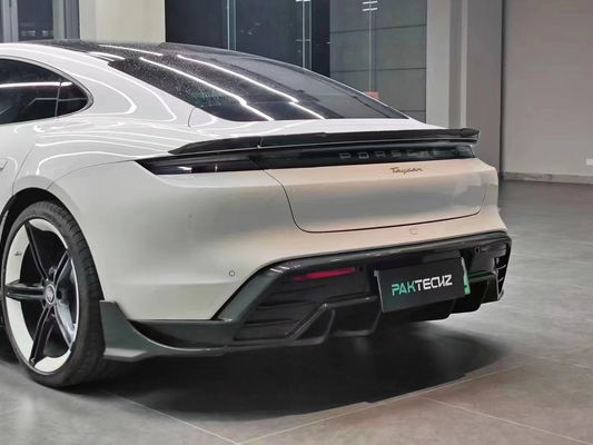 Комплект корпуса из углеродного волокна для Porsche Taycan Taycan Upgrade PAKTECHZ Style Front Shovel Diffuser Spoiler Body Kit