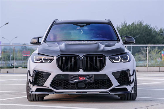 Автозапчасти Комплект корпуса из углеродного волокна для BMW X5M X5M Комплект корпуса из углеродного волокна