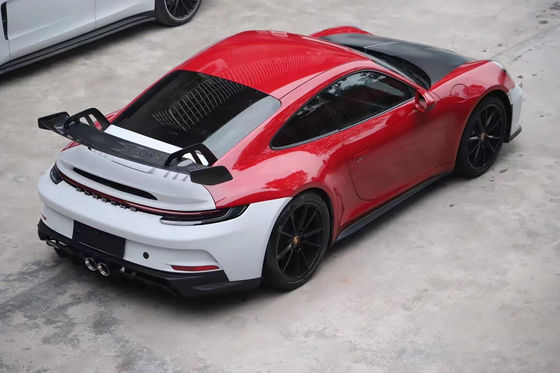 PP пластиковый материал корпус для Porsche911 992 992 модернизированный GT3 стиль передний и задний бампер боковой юбки спойлер капюшон корпус