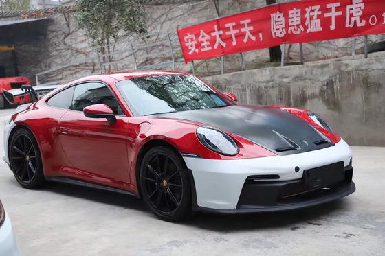 PP пластиковый материал корпус для Porsche911 992 992 модернизированный GT3 стиль передний и задний бампер боковой юбки спойлер капюшон корпус