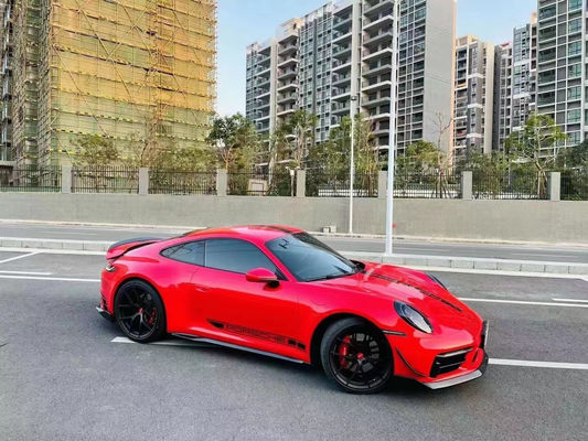 для Porsche 992 Корпус из углеродного волокна 992 Диффузор передней губы из углеродного волокна боковая юбка спойлер крышка крышки