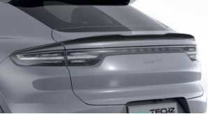 Для Porsche Cayenne Углеродные волокна корпус Kit Cayenne Углеродные волокна Передний губный диффузер Спойлер верхний крыло капюшон боковой юбки