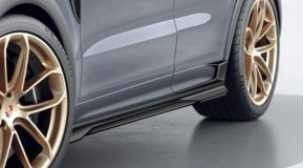 Для Porsche Cayenne Углеродные волокна корпус Kit Cayenne Углеродные волокна Передний губный диффузер Спойлер верхний крыло капюшон боковой юбки