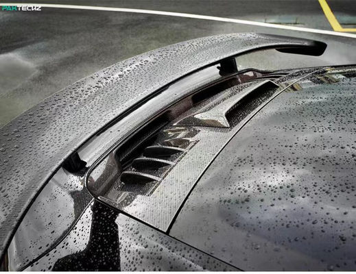 Для Porsche 992 Turbo Спойлер из углеродного волокна 992 Turbo Upgrade Paktechz Style Спойлер из углеродного волокна