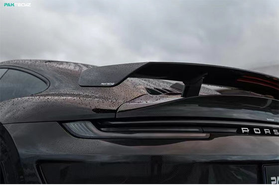 Для Porsche 992 Turbo Спойлер из углеродного волокна 992 Turbo Upgrade Paktechz Style Спойлер из углеродного волокна