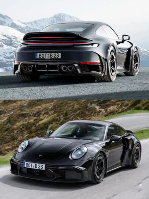 Для Porsche 992 Углеродный спойлер 992 Усовершенствованный BS стиль Углеродный спойлер хвостовые плавники