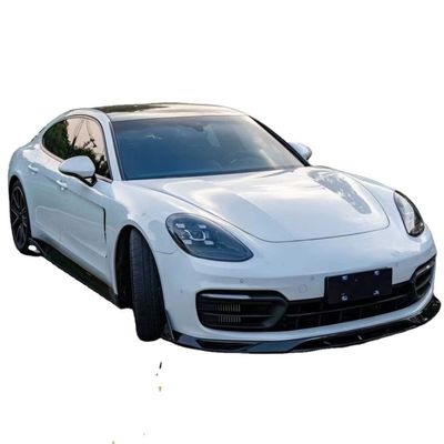Для Porsche Panamera Корпус из углеродного волокна Панамара Углеродный волокна Передняя губа Диффузер Спойлер Боковая юбка