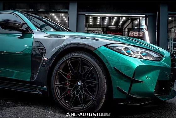 Для BMW M3 M4 G80 G82 Фендер из углеродного волокна M3 M4 G80 G82 Усовершенствованный Фендер из углеродного волокна AE легкий