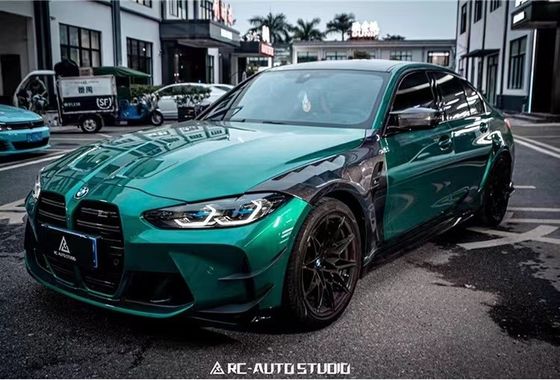 Для BMW M3 M4 G80 G82 Фендер из углеродного волокна M3 M4 G80 G82 Усовершенствованный Фендер из углеродного волокна AE легкий
