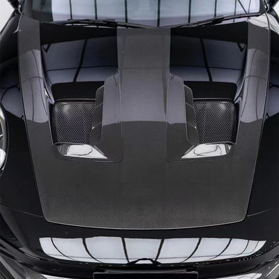 Синий Porsche Body Kit 992 GT3RS Style Сухой капот из углеродного волокна