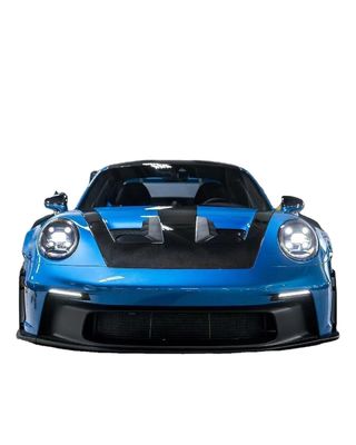 146 см 2020 Porsche 992 Корпусный комплект Передний губный диффузер Спойлер Hood Корпусный комплект OEM
