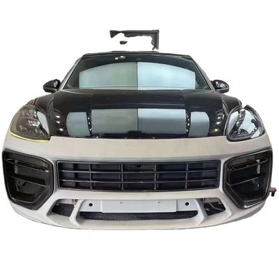 Cayenne Porsche Body Kit Сухой диффузер для передних губ из углеродного волокна MTR Style