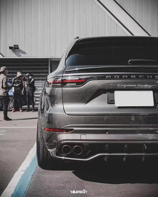Cayenne Porsche Body Kit Сухой диффузер для передних губ из углеродного волокна MTR Style