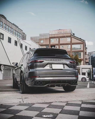 Cayenne Porsche Body Kit Сухой диффузер для передних губ из углеродного волокна MTR Style