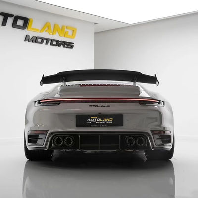 Ремонт Porsche 992 Body Kit BS Style Turbo Widebody Diffuser Spoiler Сухое углеродное волокно