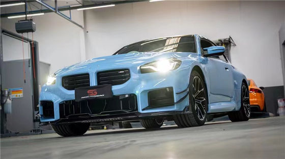 Для BMW M2 G87 Комплект корпуса из углеродного волокна M2 G87 Усовершенствованный AE Style Комплект корпуса из углеродного волокна